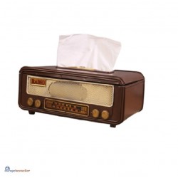 Antique Radio Tissue box...