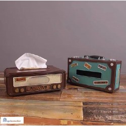 Retro Radio Shape Tissue...